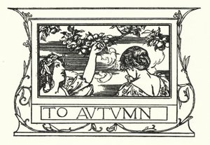 Illustration pour les Poèmes de John Keats : À l