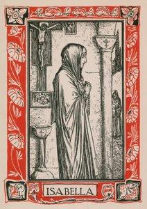 Isabella, Mesure pour Mesure - Robert Anning Bell
