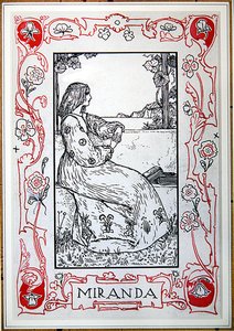 Miranda, des héroïnes de Shakespeare par Anna Murphy Jameson - Robert Anning Bell