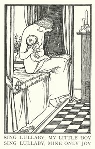 Chante berceuse, mon petit garçon, chante berceuse, ma seule joie - Robert Anning Bell