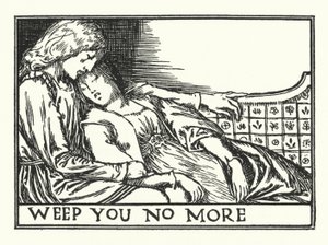 Ne pleurez plus - Robert Anning Bell