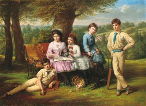 Les enfants Johnston - Robert Antoine Muller