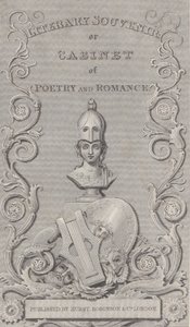 Carte de visite pour Literary Souvenir, 19e siècle - Robert Baker