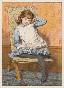 Fille, lisant et rêvant - Robert Barnes