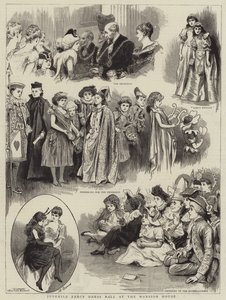 Bal costumé pour enfants à la Mansion House - Robert Barnes