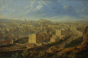 Édimbourg depuis Calton Hill - Robert Batty