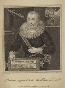 Francis Drake (gravure) - Robert Blemell (after) Schnebbelie