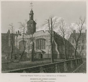 Église de Sainte-Hélène, Bishopsgate Street, Londres