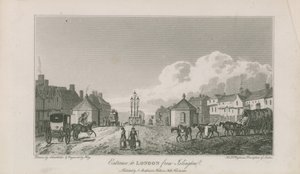 Entrée de Londres depuis Islington - Robert Blemell Schnebbelie