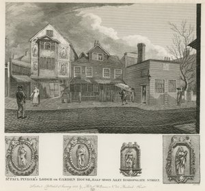 Le pavillon ou maison de jardin de Sir Paul Pindar - Robert Blemell Schnebbelie