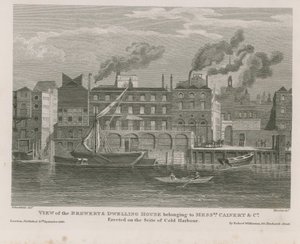 Vue de la brasserie et de la maison d