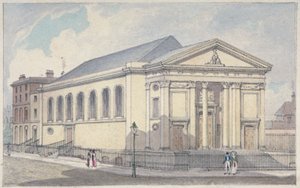 Église catholique romaine Sainte-Marie, Moorfields, Londres, 1837 - Robert Blemmell Schnebbelie