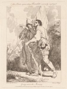 Sortie du matin - Robert Blyth, after John Hamilton Mortimer