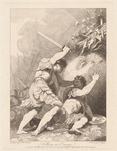 Tuer un ennemi - Robert Blyth, after John Hamilton Mortimer