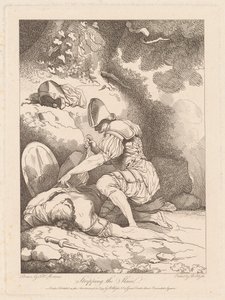 Dépouillant les morts