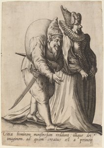 Vitia hominem monstrosum..., 1597