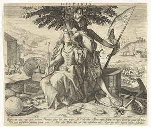 Espagne (Allegorieën van Europese landen) - Robert Bossart
