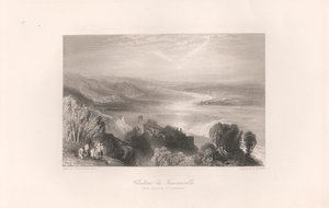 Château de Tancarville, avec la ville de Quilleboeuf - Robert Brandard