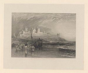 Château de Dunstanborough, Northumberland