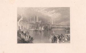 Rouen, vue en amont du fleuve - Robert Brandard