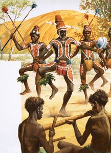 Aborigine dance