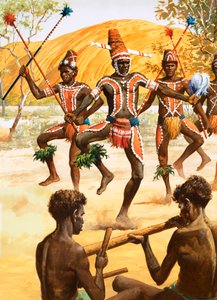 Aborigine dance