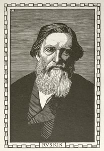 John Ruskin, écrivain anglais, critique d