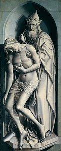 Les Panneaux de Flémalle: La Sainte Trinité - Robert Campin