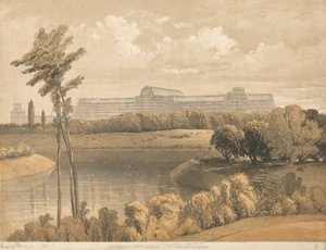 Palais de Cristal depuis le réservoir, Sydenham - Robert Carrick