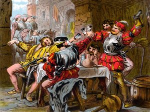 "Laissez-moi le Canakin Clink" Othello Acte II. Scène II.