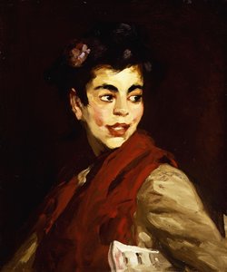 Petite vendeuse de journaux - Madrid - Robert Cozad Henri