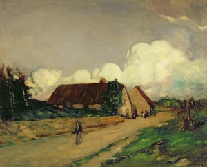Vieilles fermes bretonnes - Robert Cozad Henri