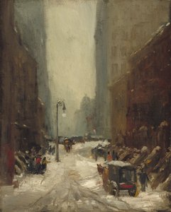 Neige à New York, 1902 - Robert Cozad Henri