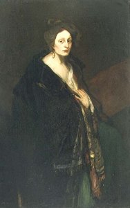 Femme en manteau