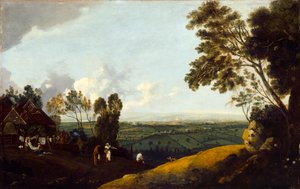 Vue de Londres depuis Highgate, vers 1775