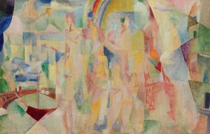 La ville de Paris, Esquisse, 1911-1912 - Robert Delaunay