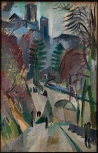 Paysage de Laon - Robert Delaunay