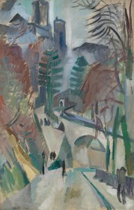 Paysage de Laon - Robert Delaunay