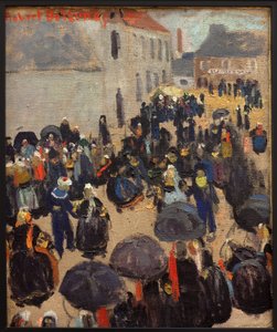 La fête à la campagne. Peinture de Robert Delaunay (1885-1941), huile sur toile - Robert Delaunay