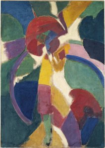 Femme avec une ombrelle - Robert Delaunay