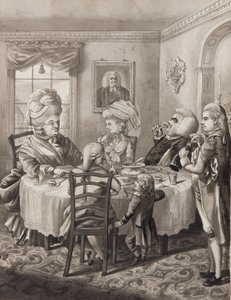 Un maître pasteur avec une bonne vie, 1782 - Robert Dighton