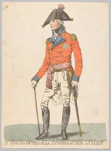Sir David Dundas, KB, commandant en chef - Robert Dighton