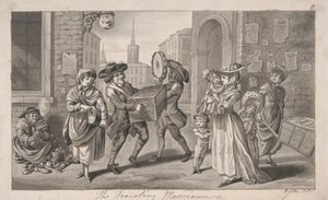 Les musiciens itinérants - Robert Dighton