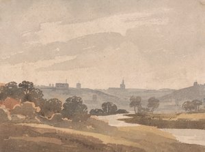 Norwich depuis les gravières - Robert Dixon