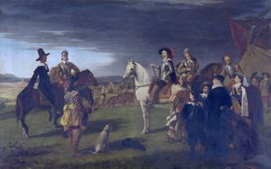 Le siège de Gloucester, 1643, 1860