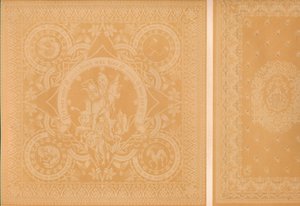 Linge damassé par M. C. Faber, Stuttgart et Messieurs Burre Bros. Dumferline, 1863 - Robert Dudley