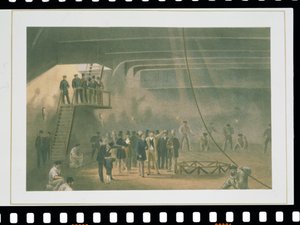 Visite du Prince de Galles au SS Great Eastern à Sheerness, le 24 mai