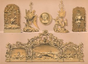 Sculptures sur bois, 1893 - Robert Dudley