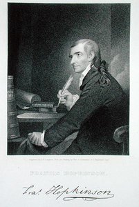 Francis Hopkinson (1738-91) gravé par James Barton Longacre (1794-1869) - Robert Edge (after) Pine