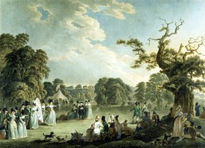 Société des archers royaux (gravé par Cornelius Apostool) - Robert and Emes John Smirke